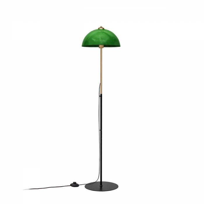 Opviq Lámpara de Pie de Metal Verde Opviq Lámpara de Pie de Metal Verde